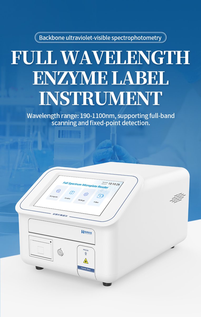 HM-384Q microplate reader deployed in pharmaceutical high throughput screening laboratory